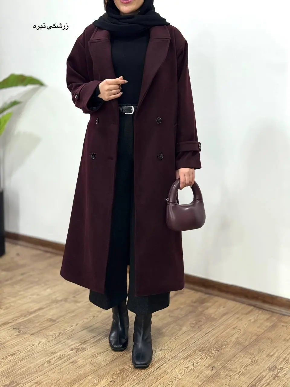 پالتو فوتر بلند آستردار بهگل 2